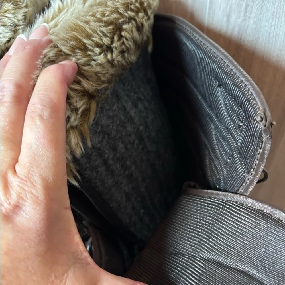 Kodiak Cozy Brown Fur-Lined Winter Boots